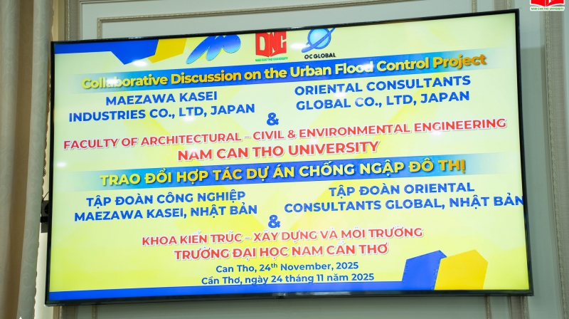 Nam Can Tho University Welcomes and Discusses Cooperation with Two Japanese Corporations…