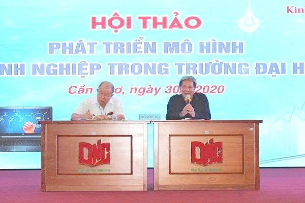 Hội thảo Phát triển mô hình Doanh nghiệp trong trường đại học  LỊCH SỰ  KIỆN  Trường Đại học Nam Cần Thơ