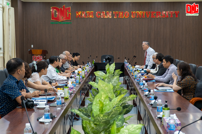Hiệp hội các Trường Đại học cao đẳng Việt Nam đến thăm và làm việc tại Trường  Đại học Nam Cần Thơ | TIN TỨC - SỰ KIỆN | Trường Đại học